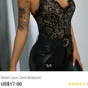 New shein lace bodysuit